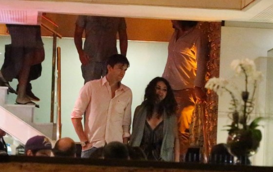 Mila Kunis, Ashton Kutcher, Luciano Huck Mila Kunis, Ashton Kutcher, Luciano Huck